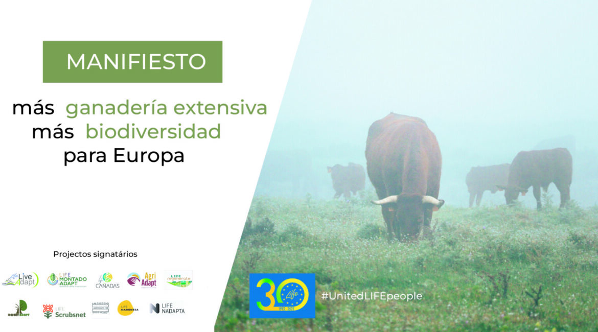 Lanzamiento del Manifiesto  + Ganadería extensiva + Biodiversidad para Europa